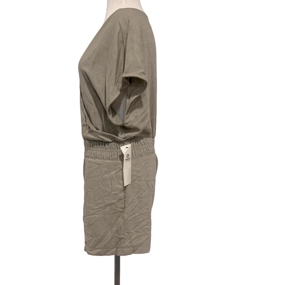 Mono B Elastic Waist Romper NWT - Picture 4 of 7